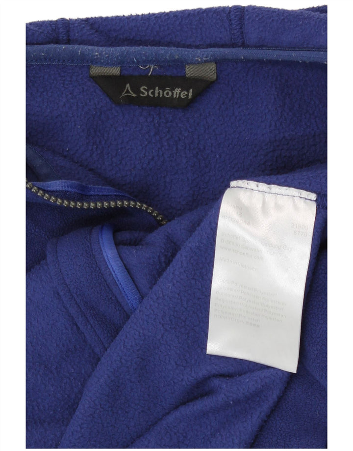 Schoffel Γυναικείο Fleece Jacket UK 14 Medium Navy Blue Polyester