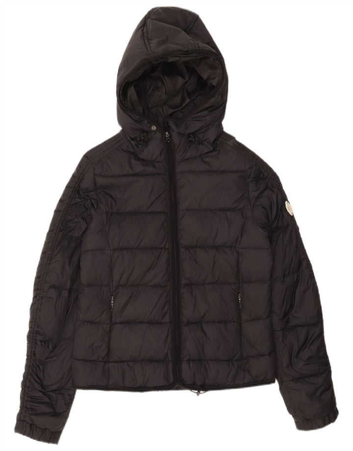 Replay Γυναικείο μπουφάν με κουκούλα UK 12 Medium Black