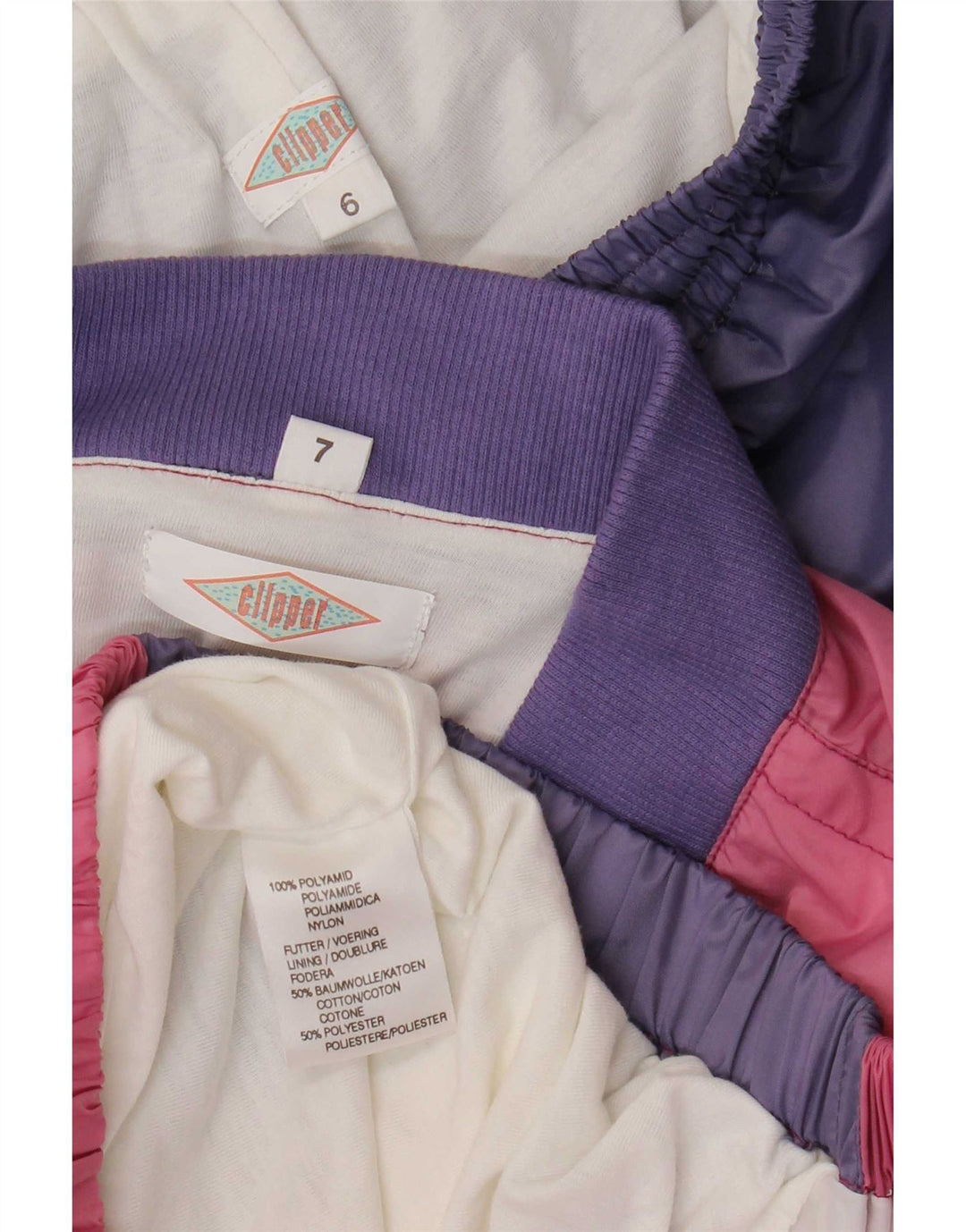 Ανδρική φόρμα Clipper Graphic Full Sports Medium Purple Colourblock Polyamide