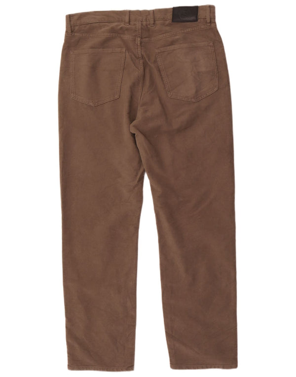 Ανδρικό ίσιο casual παντελόνι Marks & Spencer W34 L31 Γκρι βαμβακερό