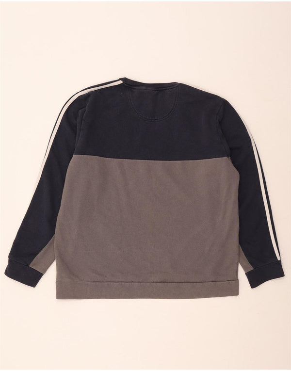 Ανδρικό φούτερ Adidas Jumper XL Γκρι Colourblock Βαμβακερό