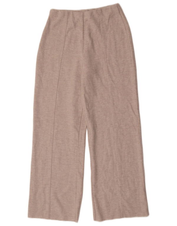 Γυναικείο πλεκτό Zara Παντελόνι Φαρδύ πόδι Small W28 L30 Grey Polyester