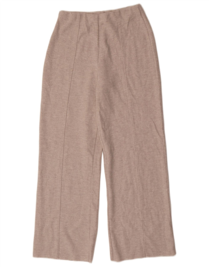 Γυναικείο πλεκτό Zara Παντελόνι Φαρδύ πόδι Small W28 L30 Grey Polyester