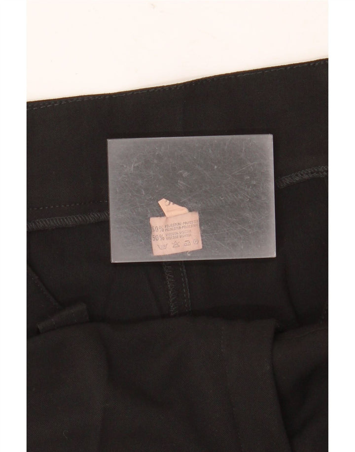 Γυναικείο ίσιο παντελόνι VINTAGE Small W27 L32 Μαύρο Πολυεστέρα