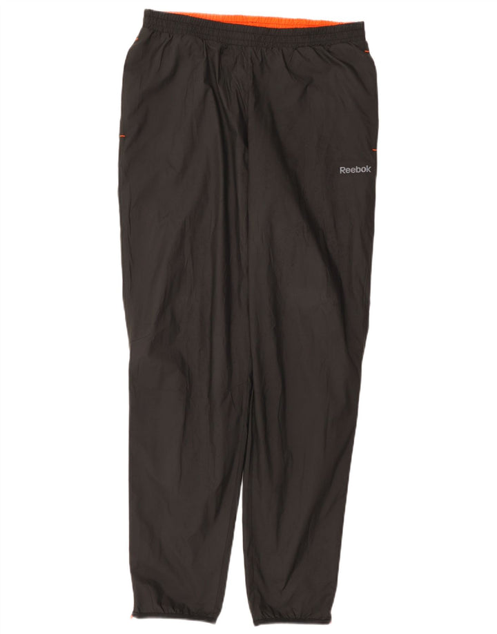 Ανδρική φόρμα Reebok Παντελόνι Joggers Μεσαίο Μαύρο Πολυεστέρα