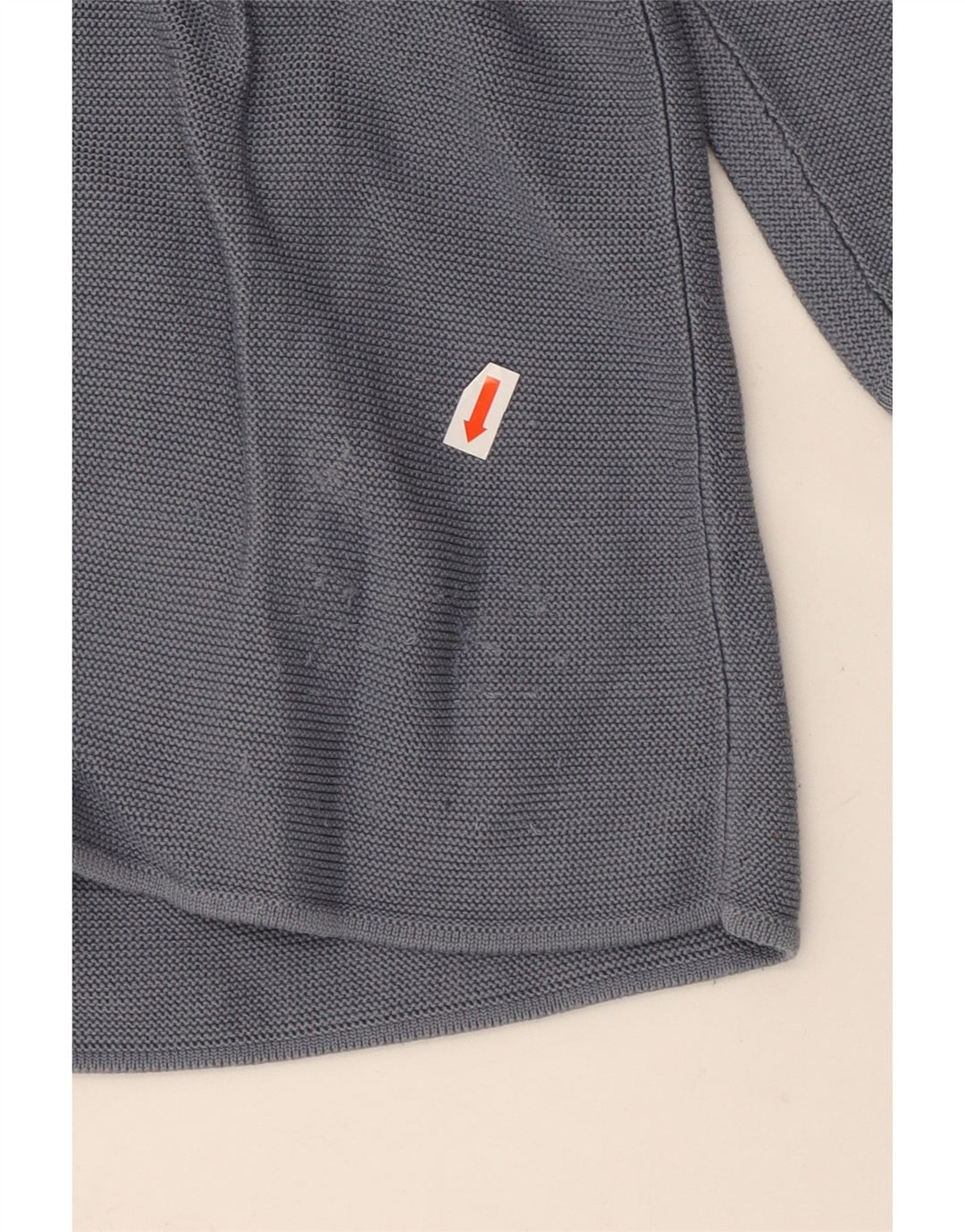 COS Γυναικείο πουλόβερ μεγάλου μεγέθους 3/4 με μανίκια με λαιμόκαυστο UK 16 Large Grey