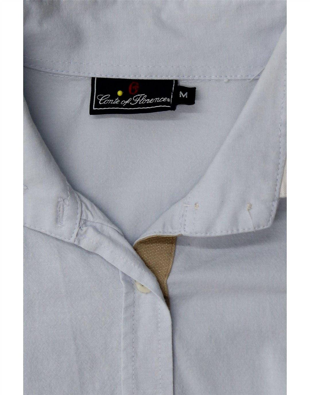 CONTE OF FLORENCE Γυναικείο πουκάμισο UK 12 μεσαίο μπλε βαμβακερό