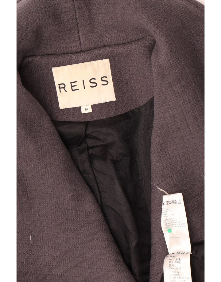 Γυναικείο πανωφόρι Reiss UK 14 Μεσαίο γκρι μαλλί