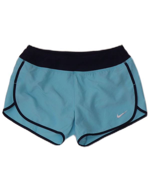 Αθλητικά σορτς Nike Girls Dri Fit 10-11 ετών σε μεσαίο μπλε χρώμα