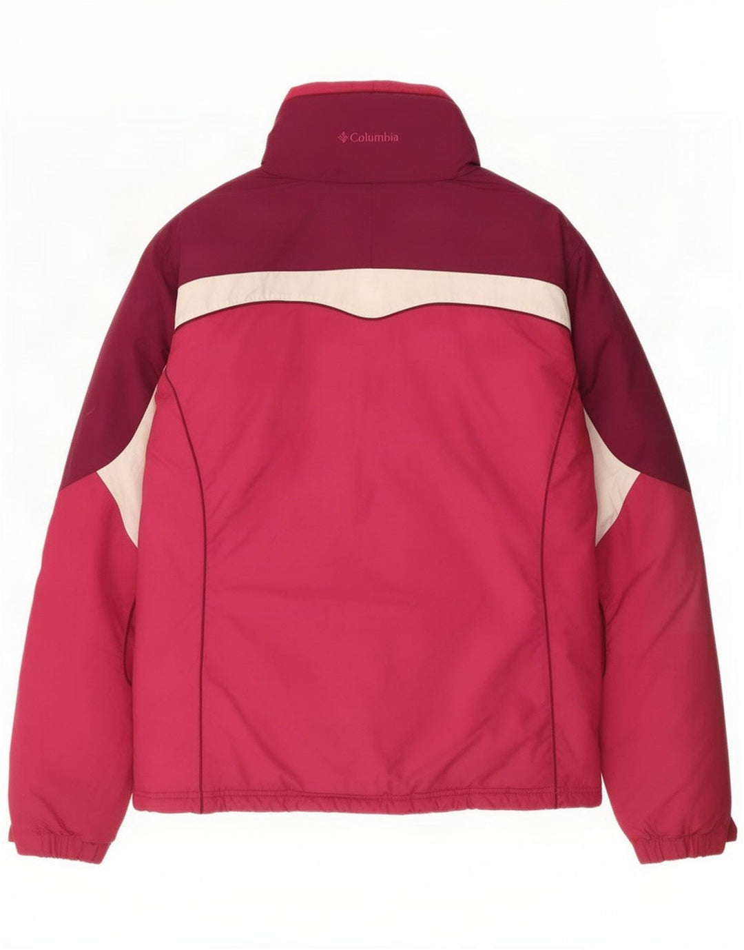 Columbia Girls Ski Jacket 15-16 Years Pink Colourblock Polyester
