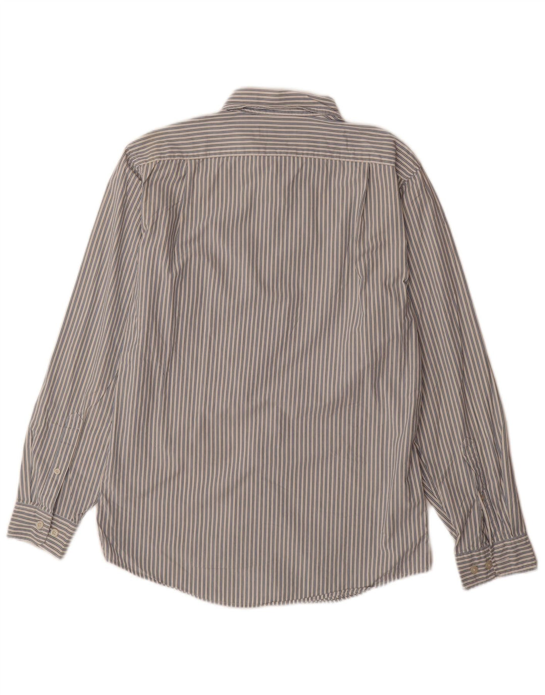 EDDIE BAUER Ανδρικό πουκάμισο Κλασική Εφαρμογή Μικρό Μπλε Βαμβακερό με ρίγες