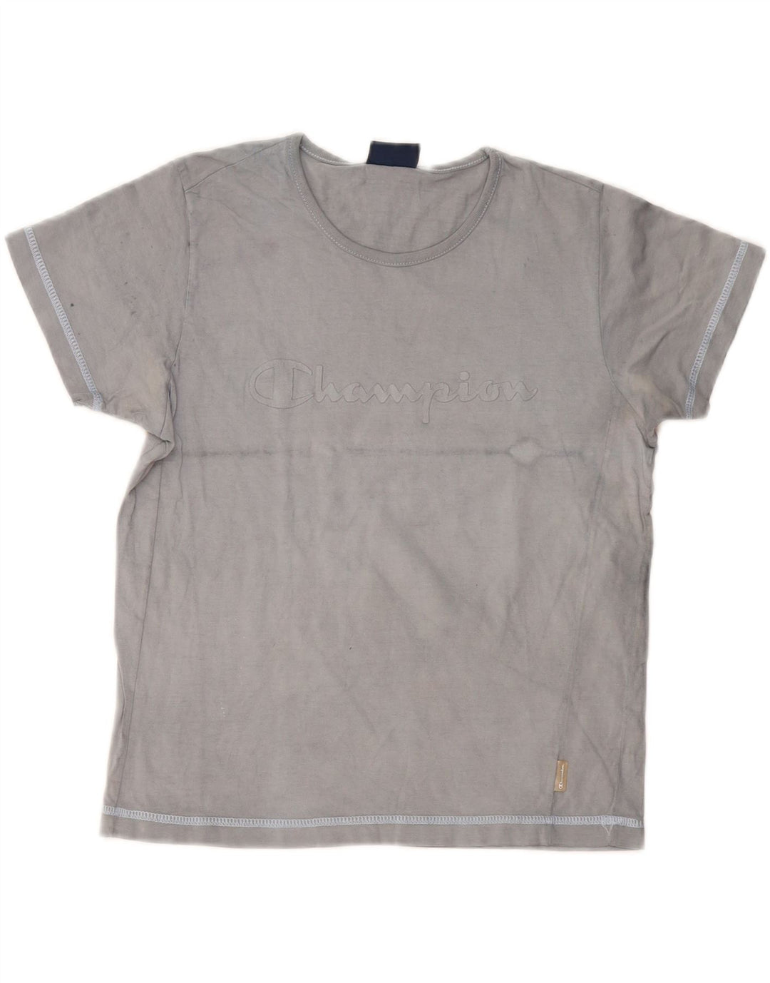 Γυναικείο γραφικό μπλουζάκι CHAMPION UK 10 Small Navy Blue από βαμβάκι