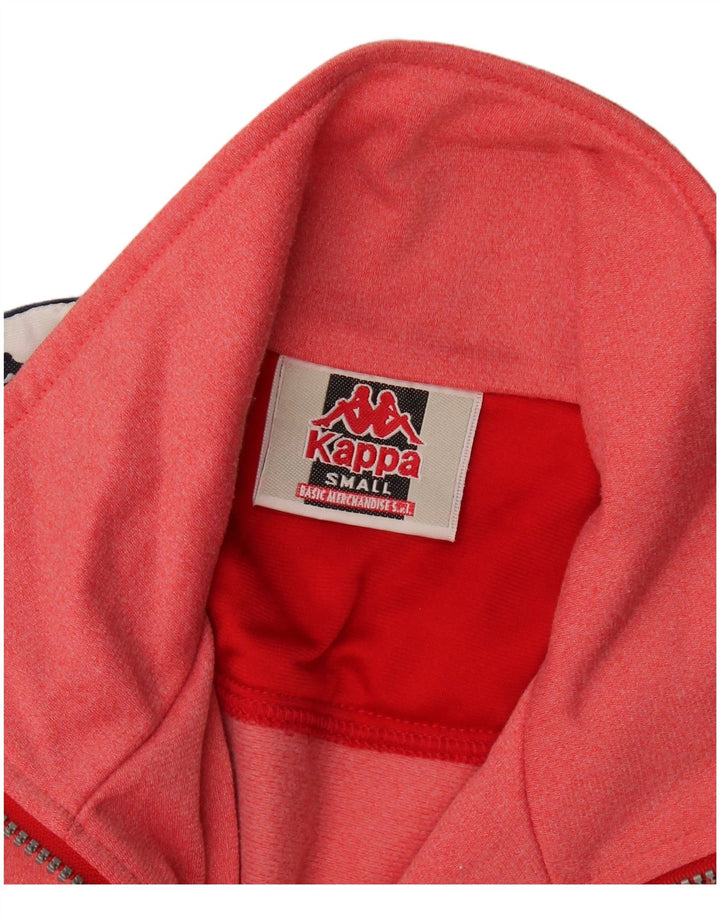Ανδρική φόρμα γραφική Kappa Top Jacket Small Pink Colourblock