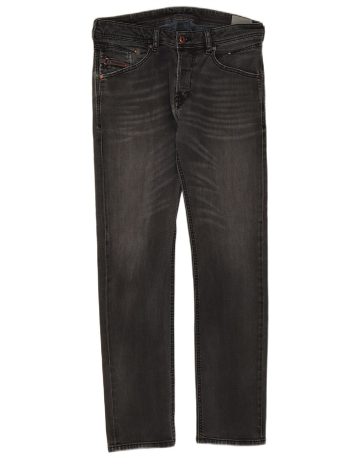 Diesel Γυναικείο Belther Regular Slim Jeans W30 L30 Γκρι βαμβακερό