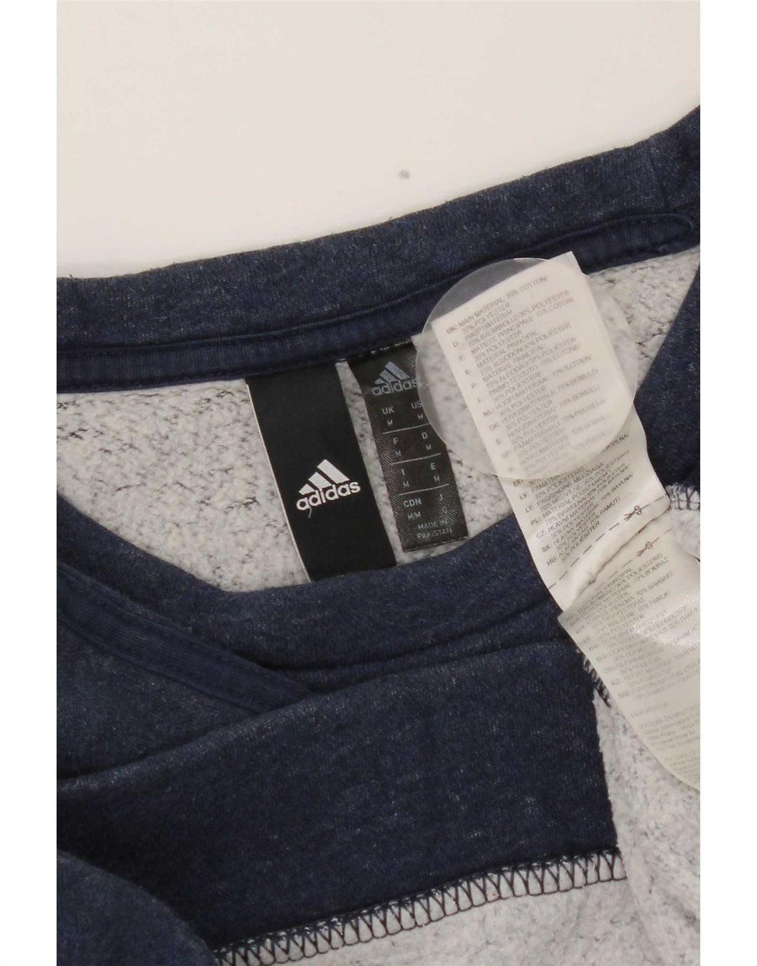 Ανδρικό φούτερ Adidas Jumper, Βαμβακερό, μεσαίο ναυτικό