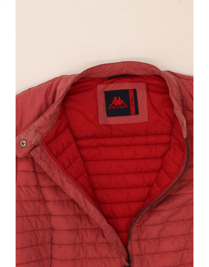 KAPPA Womens Padded Jacket UK 20 2XL Pink Polyamide Vintage Kappa and Second-Hand Kappa from Messina Hembry 
