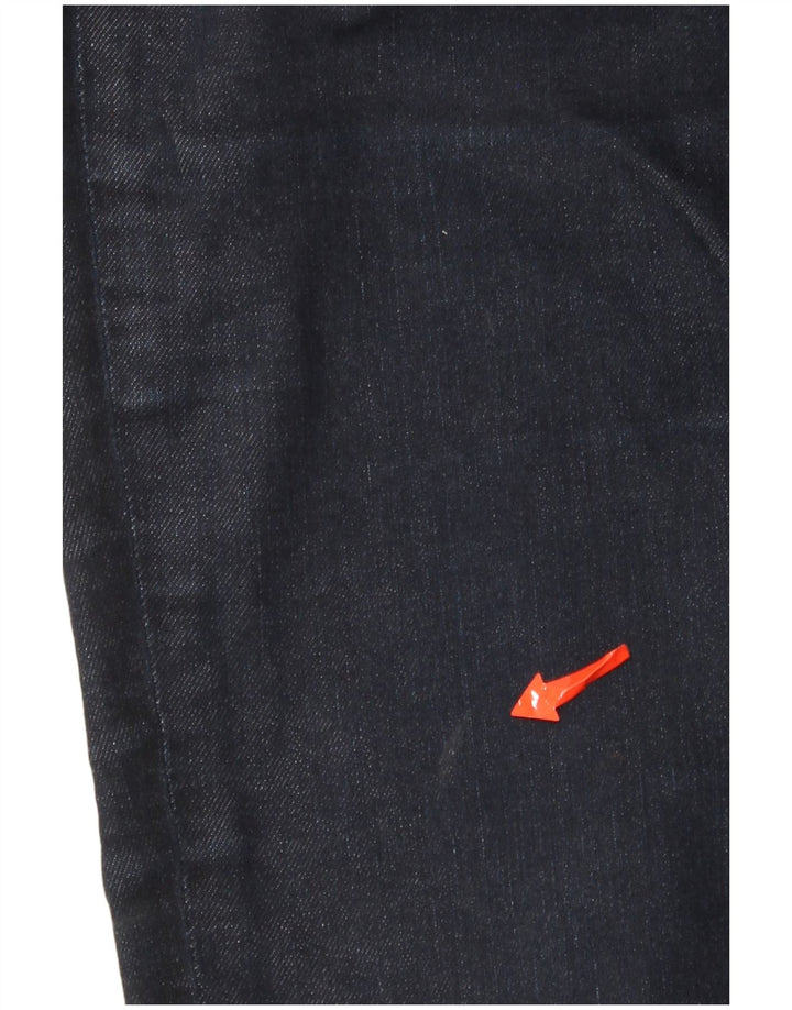 Levi's γυναικείο 724 ψηλό ίσιο τζιν W26 L30 Navy Blue Cotton