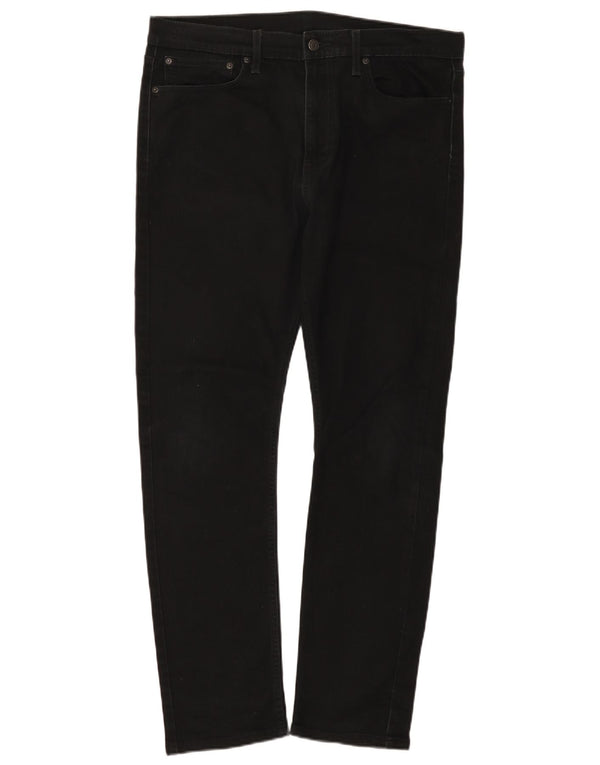 Γυναικείο Slim Jeans Levi's W36 L31 μαύρο βαμβακερό