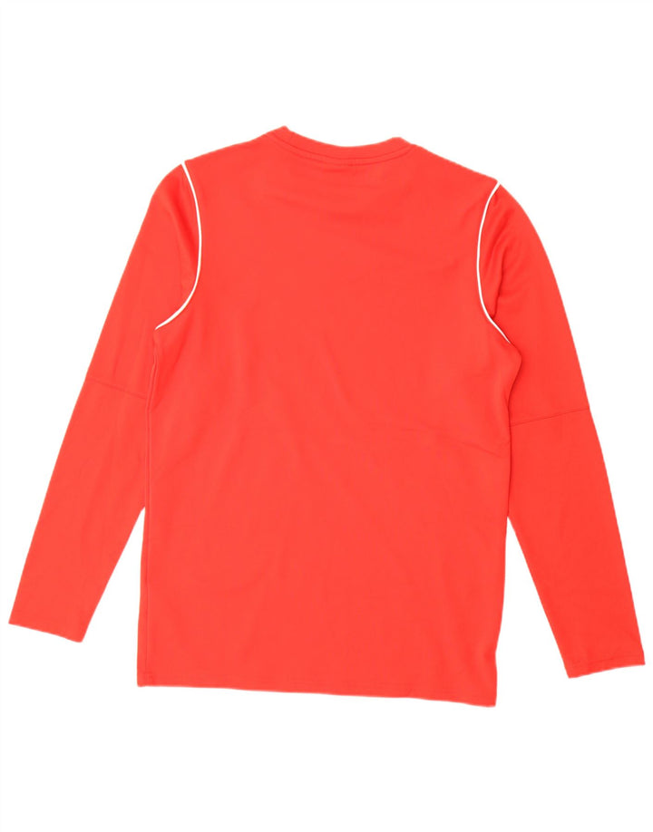 Nike Mens Washington F.C. Τοπ μακρυμάνικο μικρό κόκκινο πολυεστέρα