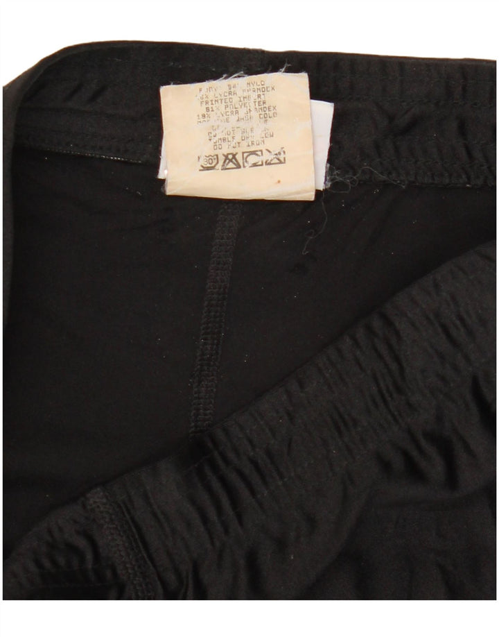 Γυναικείο κολάν Reebok UK 12 Medium Black Colourblock Πολυεστέρας