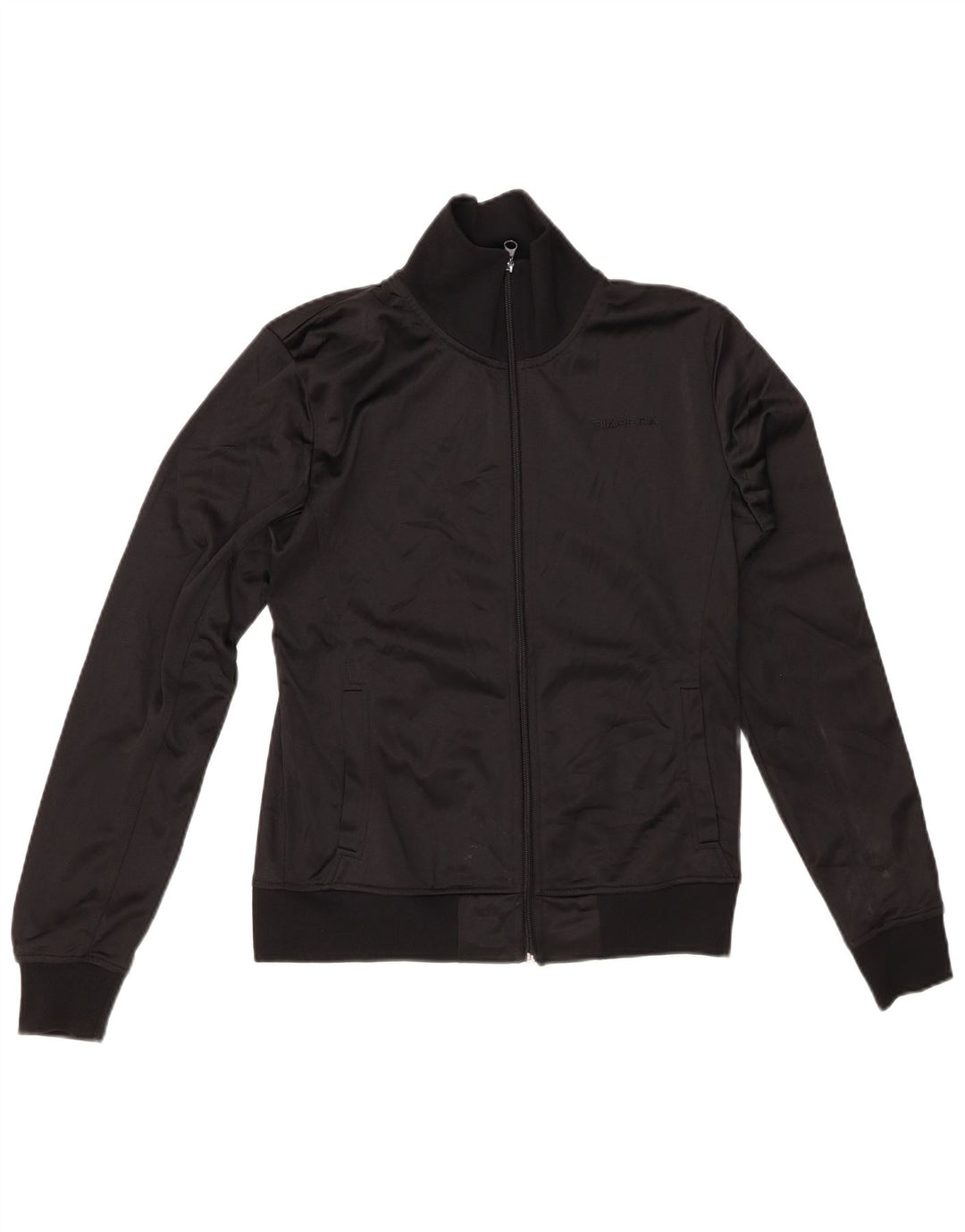 DIADORA Γυναικεία αθλητική φόρμα Top Jacket UK 14 Medium Black Polyester