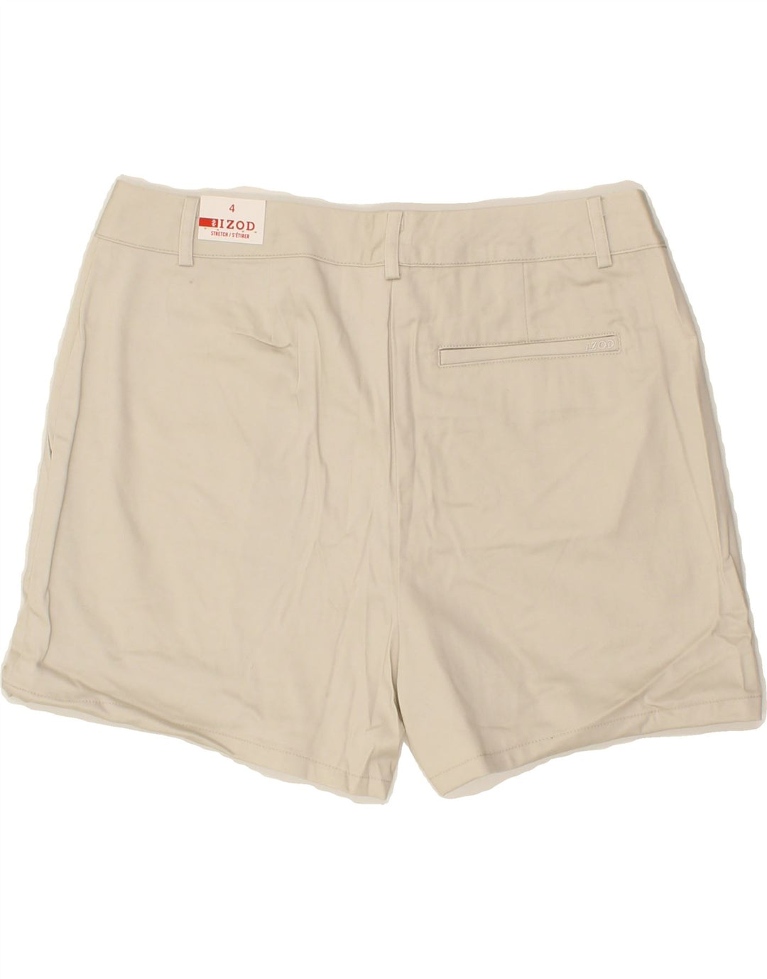 IZOD Womens Chino Shorts US 4 Small W27  White Cotton Vintage Izod and Second-Hand Izod from Messina Hembry 