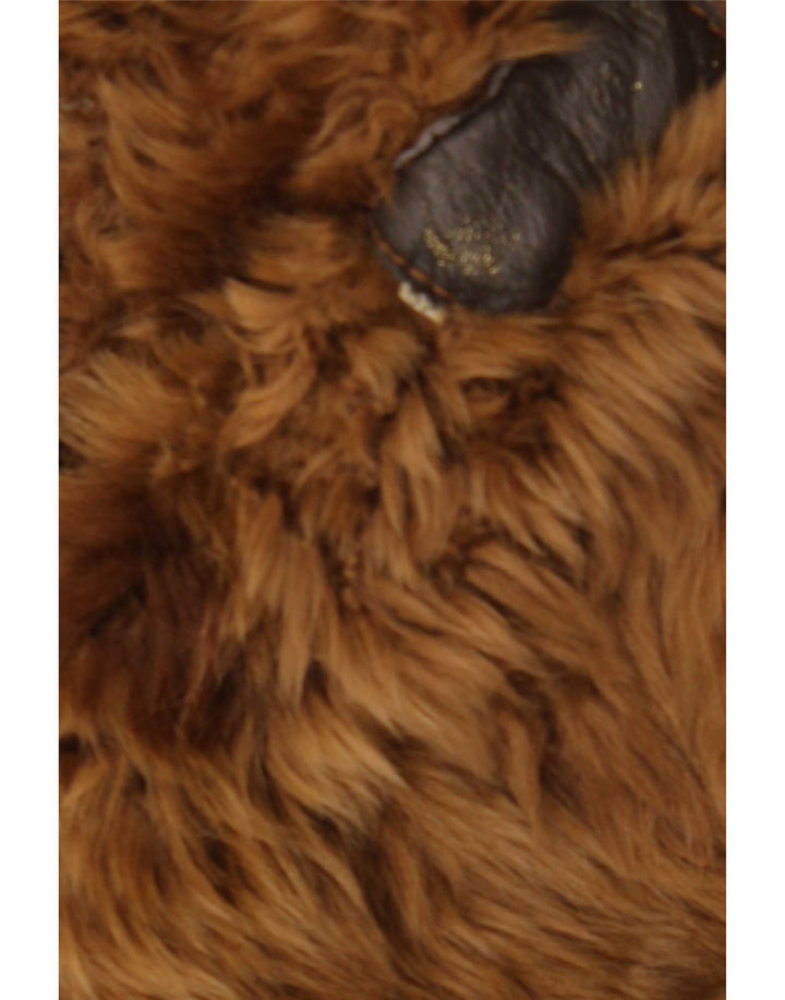 Vintage Ανδρικό Shearling Jacket IT 52 XL Brown