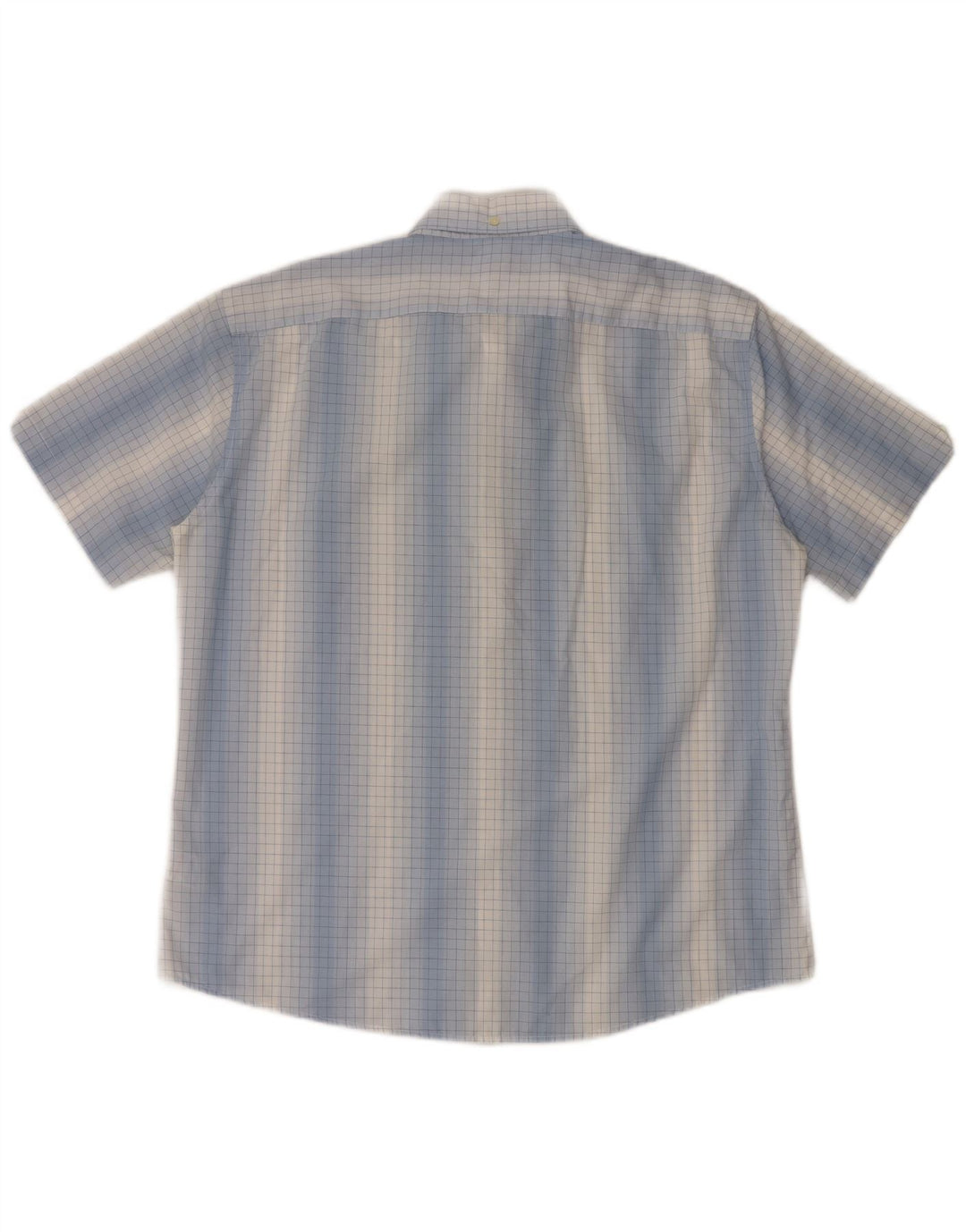 Ανδρικό κοντομάνικο πουκάμισο Ben Sherman 4XL Blue Gingham Cotton