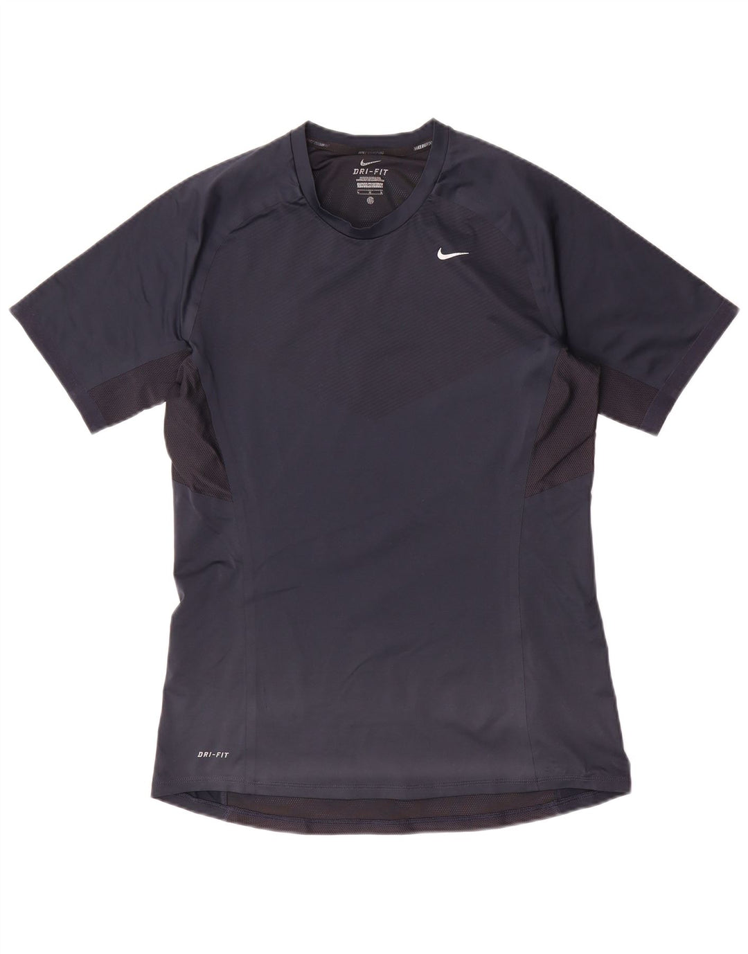 Γυναικείο μπλουζάκι Nike Dri Fit Top UK 14 Medium Navy Blue Colorblock