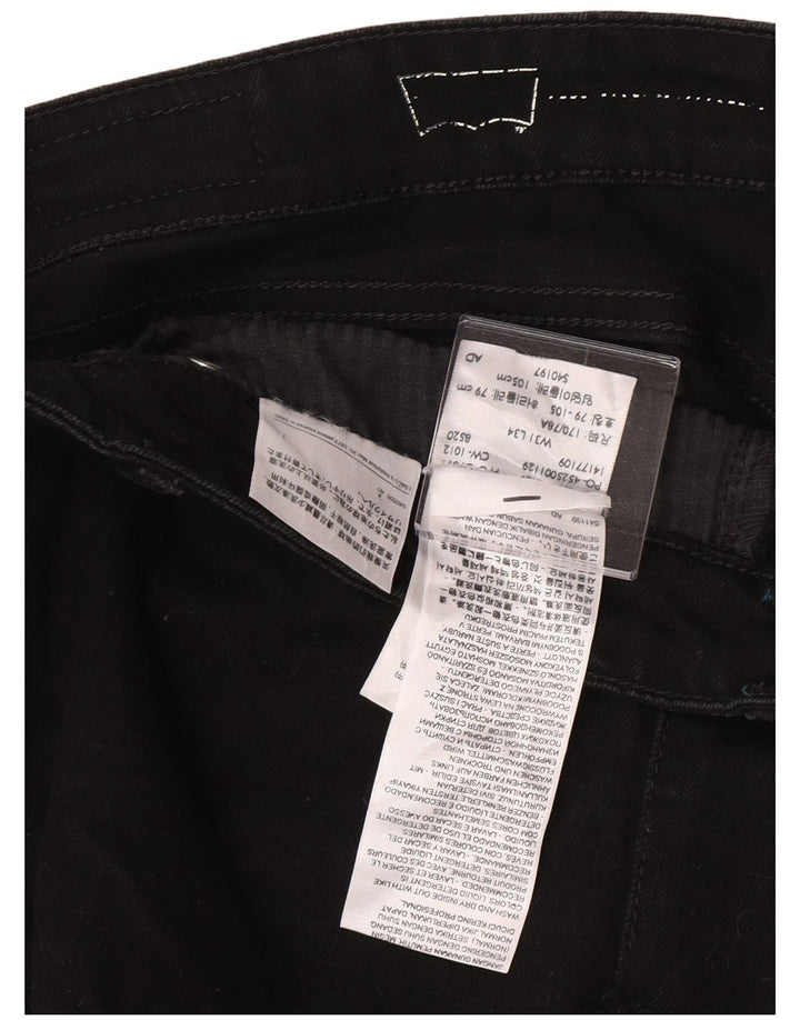 Γυναικείο τζιν σορτς Levi's W31 μεσαίο μαύρο βαμβακερό