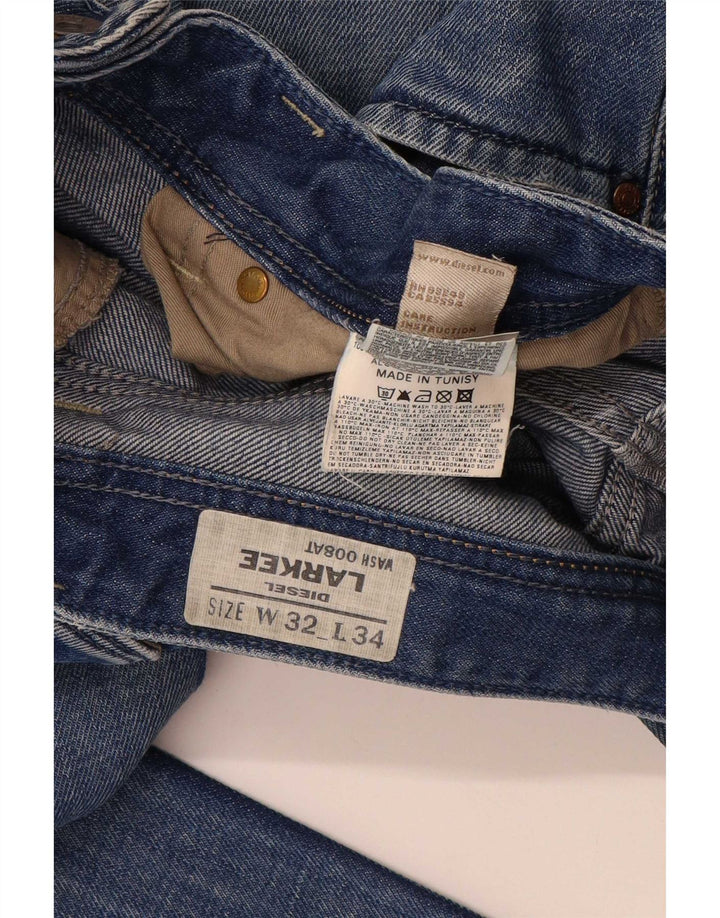 Ανδρικό τζιν Diesel Larkee Straight W32 L34 Μπλε βαμβακερό