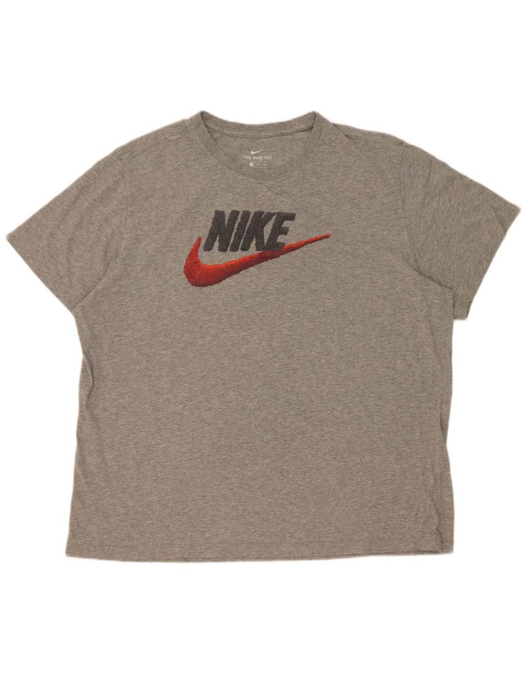 Ανδρικό γραφικό μπλουζάκι Nike τοπ 2XL σε γκρι φλιτζάνι