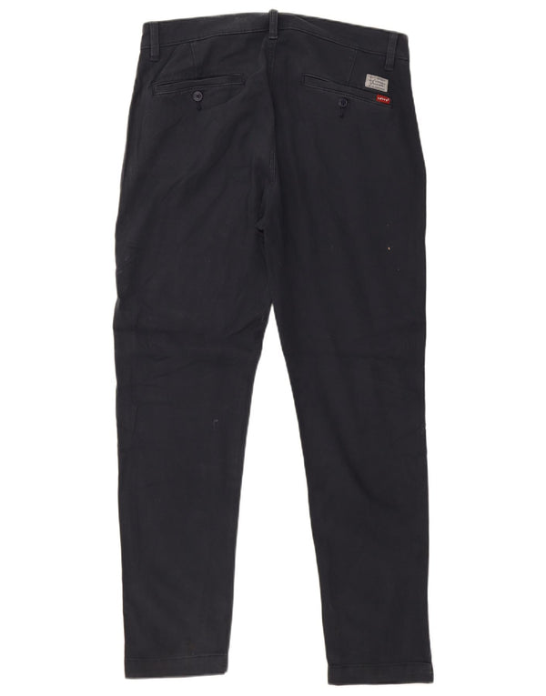 Ανδρικό παντελόνι Chino Levi's Slim Tapered W32 L30 Navy Blue Cotton