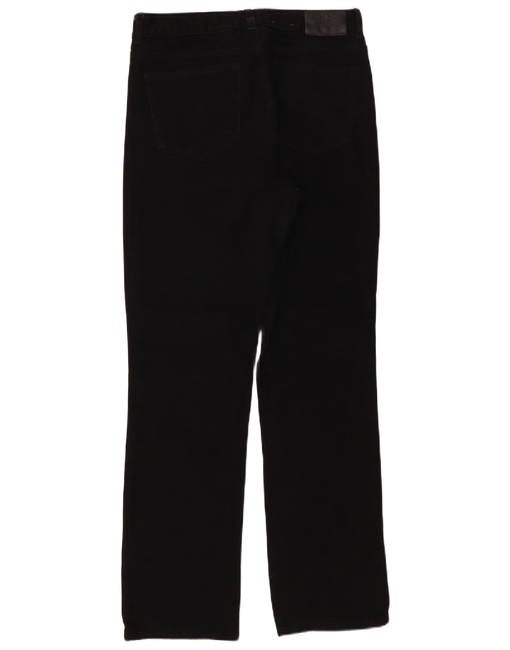 Ralph Lauren Γυναικείο ίσιο τζιν US 8 Medium W30 L30 Black Cotton Classic