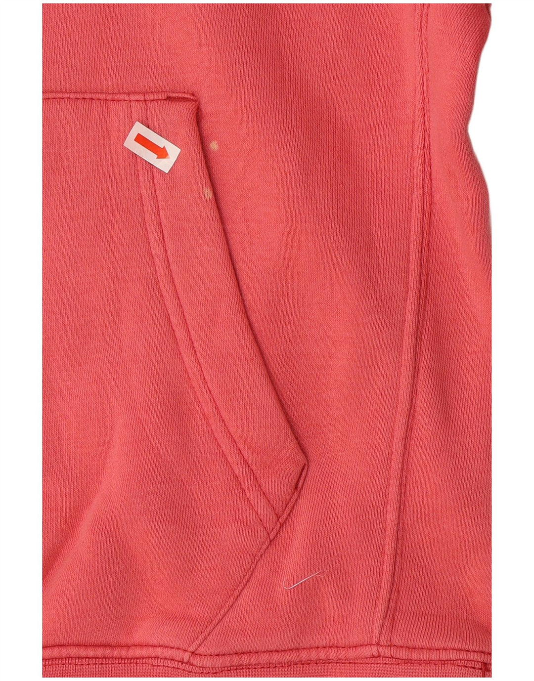 Ανδρικό μπλουζάκι με κουκούλα Nike, μικρό κόκκινο βαμβακερό