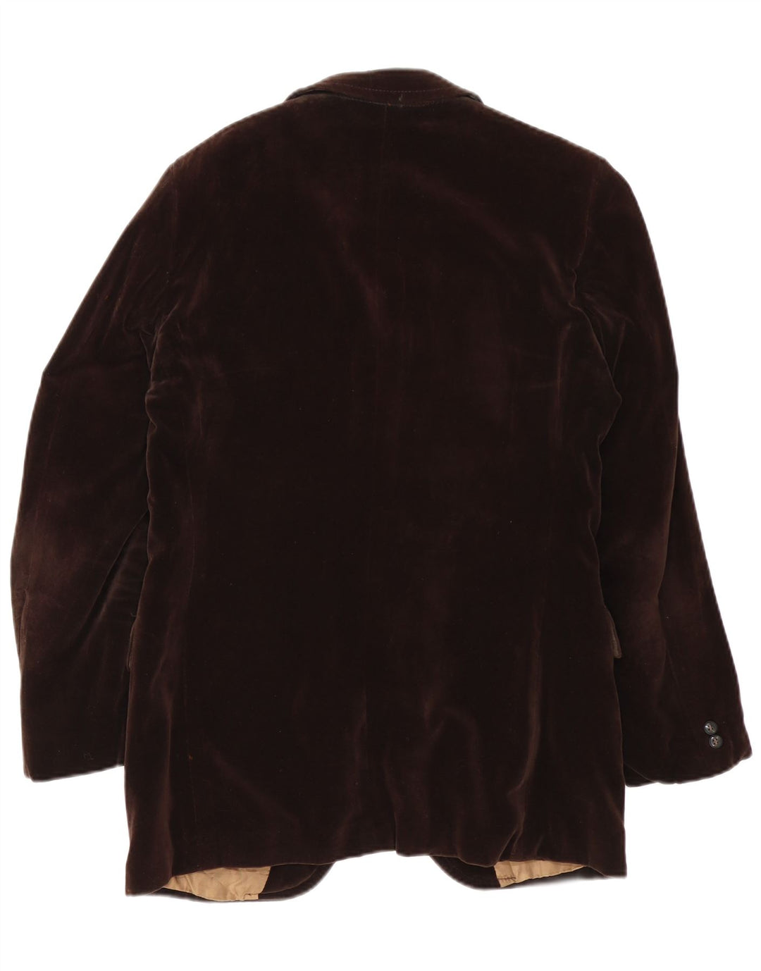 Vintage Ανδρικό βελούδινο σακάκι 2 κουμπιών IT 50 Large Brown