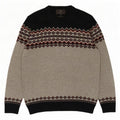Ανδρικό πουλόβερ Marks & Spencer Crew Neck Jumper Medium Grey Fair Isle