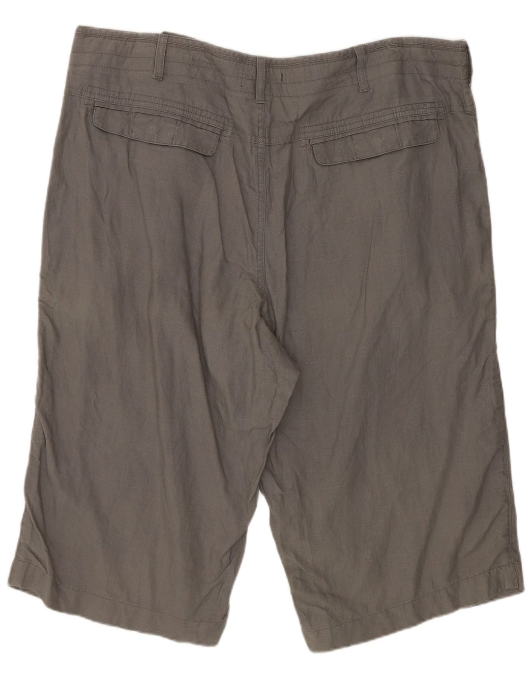 Ανδρικό σορτς Chino Marks & Spencer W38 XL Γκρι λινό