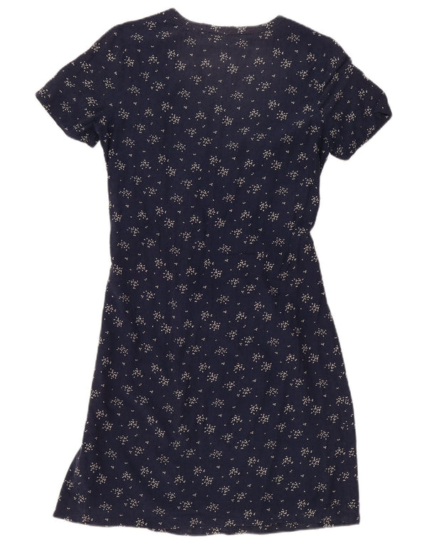 Fat Face Γυναικείο φόρεμα A-Line UK 10 Small Navy Blue Floral