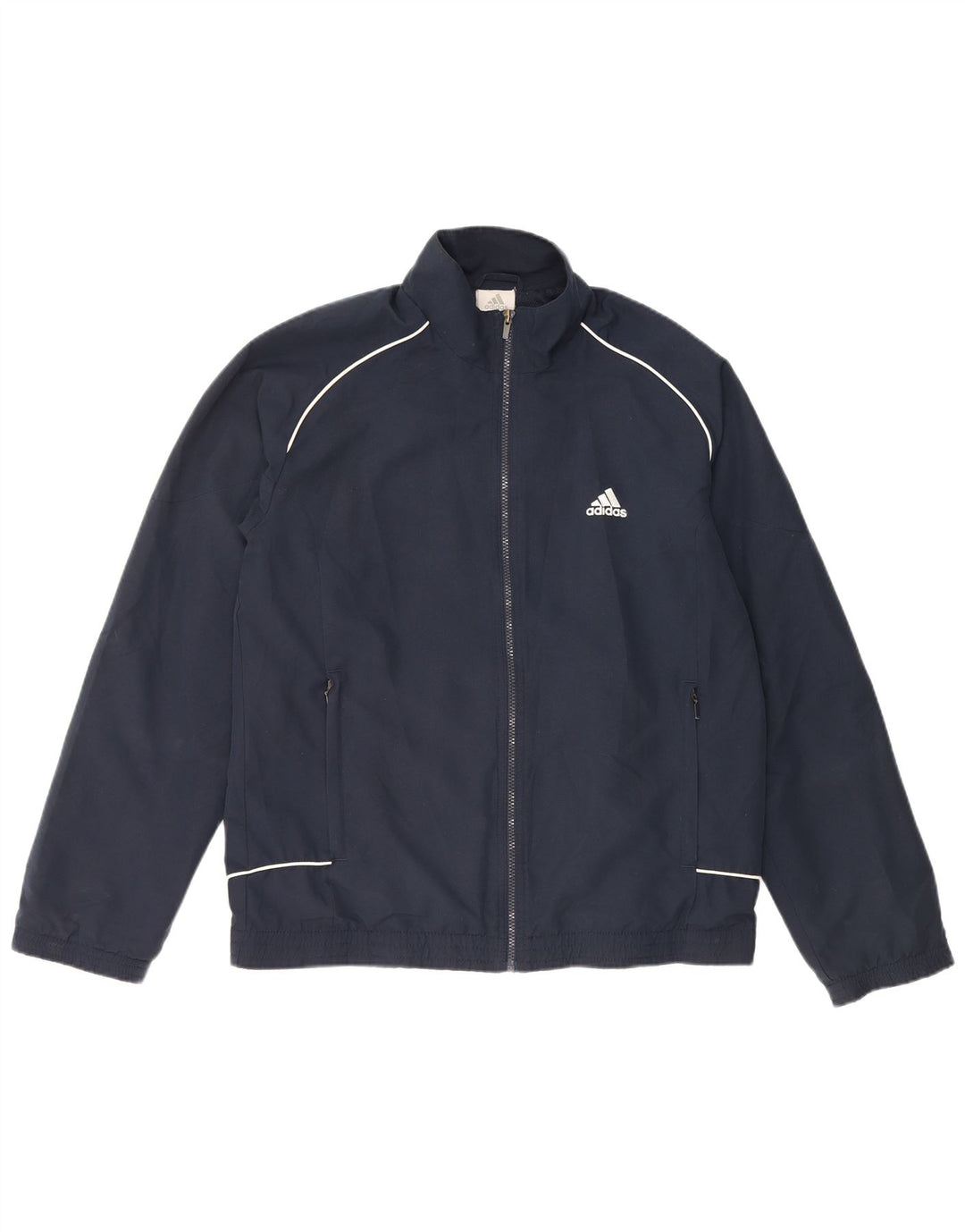 Ανδρική φόρμα ADIDAS Top Jacket UK 38/40 Medium Navy Blue Polyester