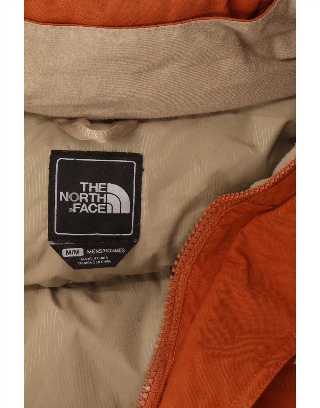 Ανδρικό μπουφάν Parka με κουκούλα North Face UK 38 Medium Orange Nylon