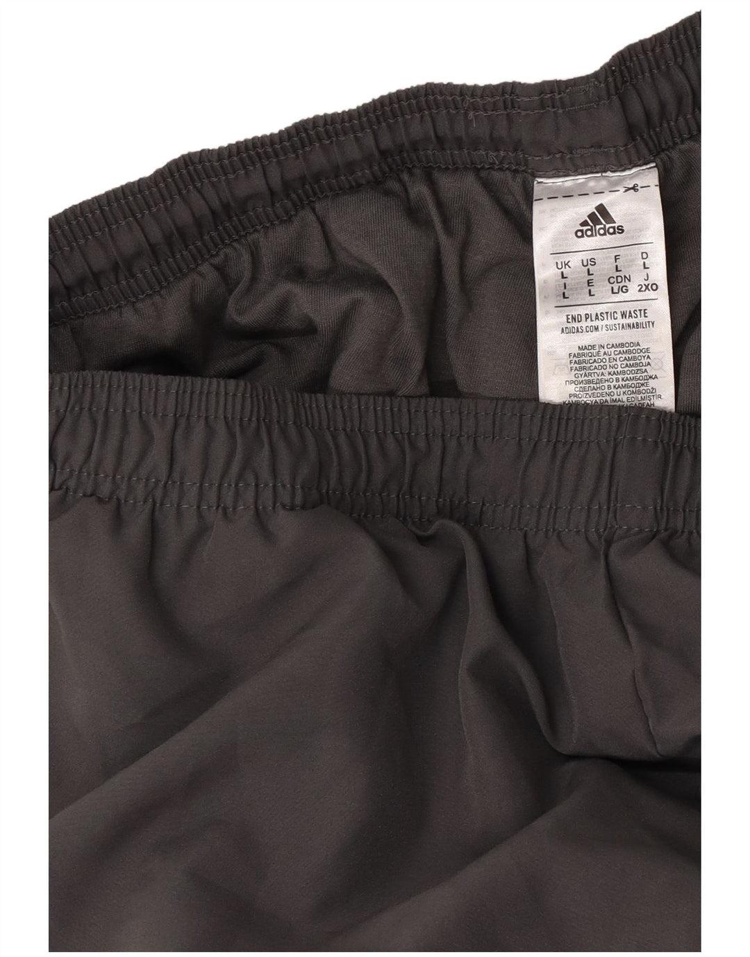 Ανδρική αθλητική φόρμα Adidas Παντελόνι Joggers Large Grey Polyester