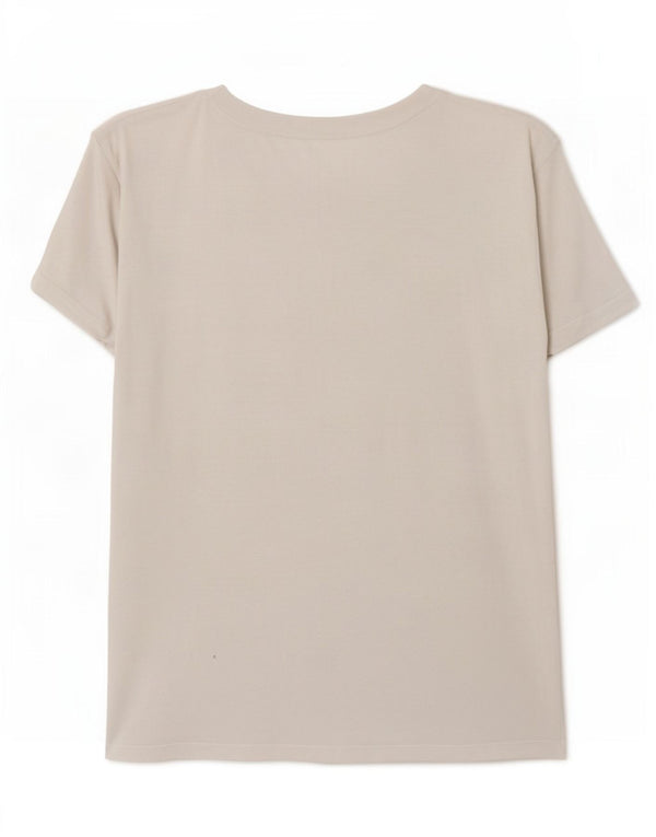 Calvin Klein Jeans Γυναικείο T-Shirt Top UK 18 XL Λευκό