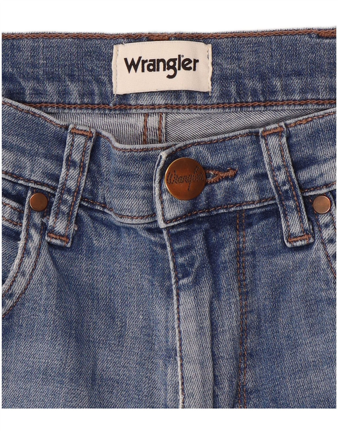 Γυναικείο ίσιο τζιν Wrangler W30 L28 Μπλε