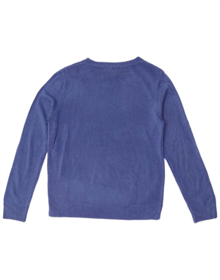 Marks & Spencer Γυναικείο πουλόβερ με λαιμόκαυστο UK 12 Medium Blue