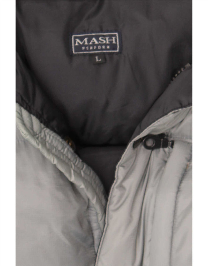 Mash Ανδρικό μπουφάν με κουκούλα UK 40 Large Grey