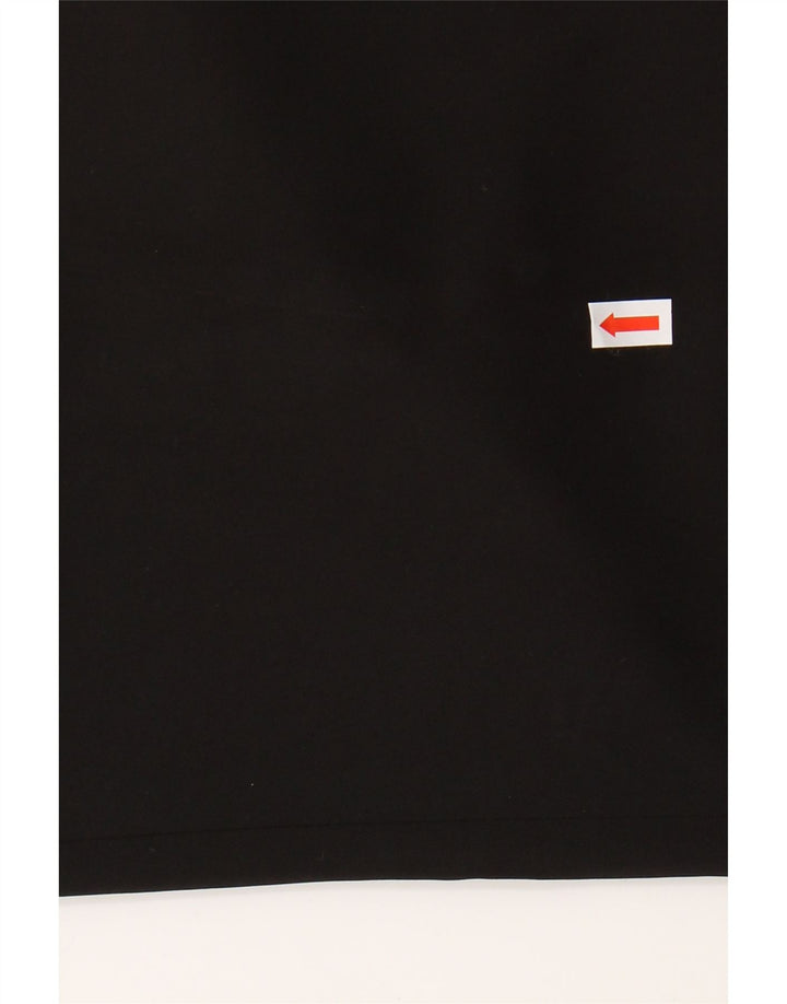 Γυναικείο ίσιο παντελόνι CALVIN KLEIN W28 L30 Μαύρο πολυεστέρα