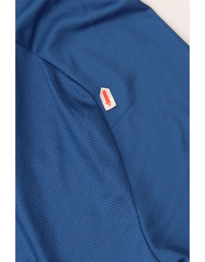 Ανδρικό μπλουζάκι Nike Dri Fit Τοπ μεσαίου μπλε πολυεστέρα