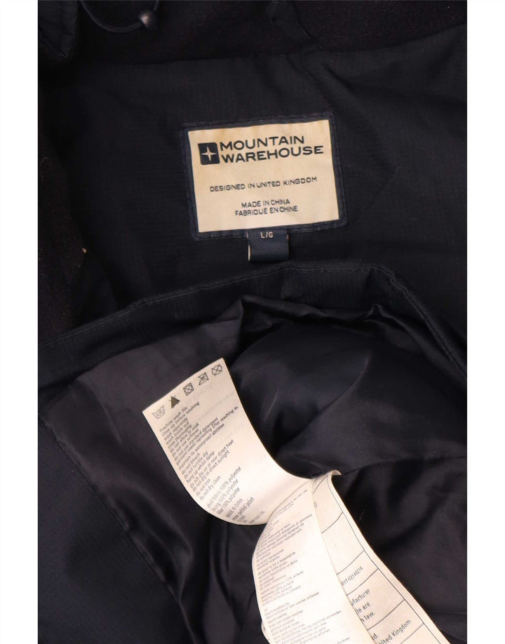 Ανδρικό μπουφάν με κουκούλα Mountain Warehouse UK 40 Large Navy Blue
