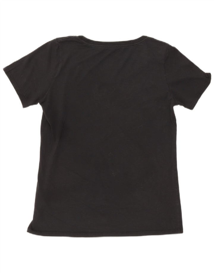 Γυναικείο γραφικό μπλουζάκι NIKE Colorado Spirit Top 12 μεσαίο μαύρο βαμβακερό